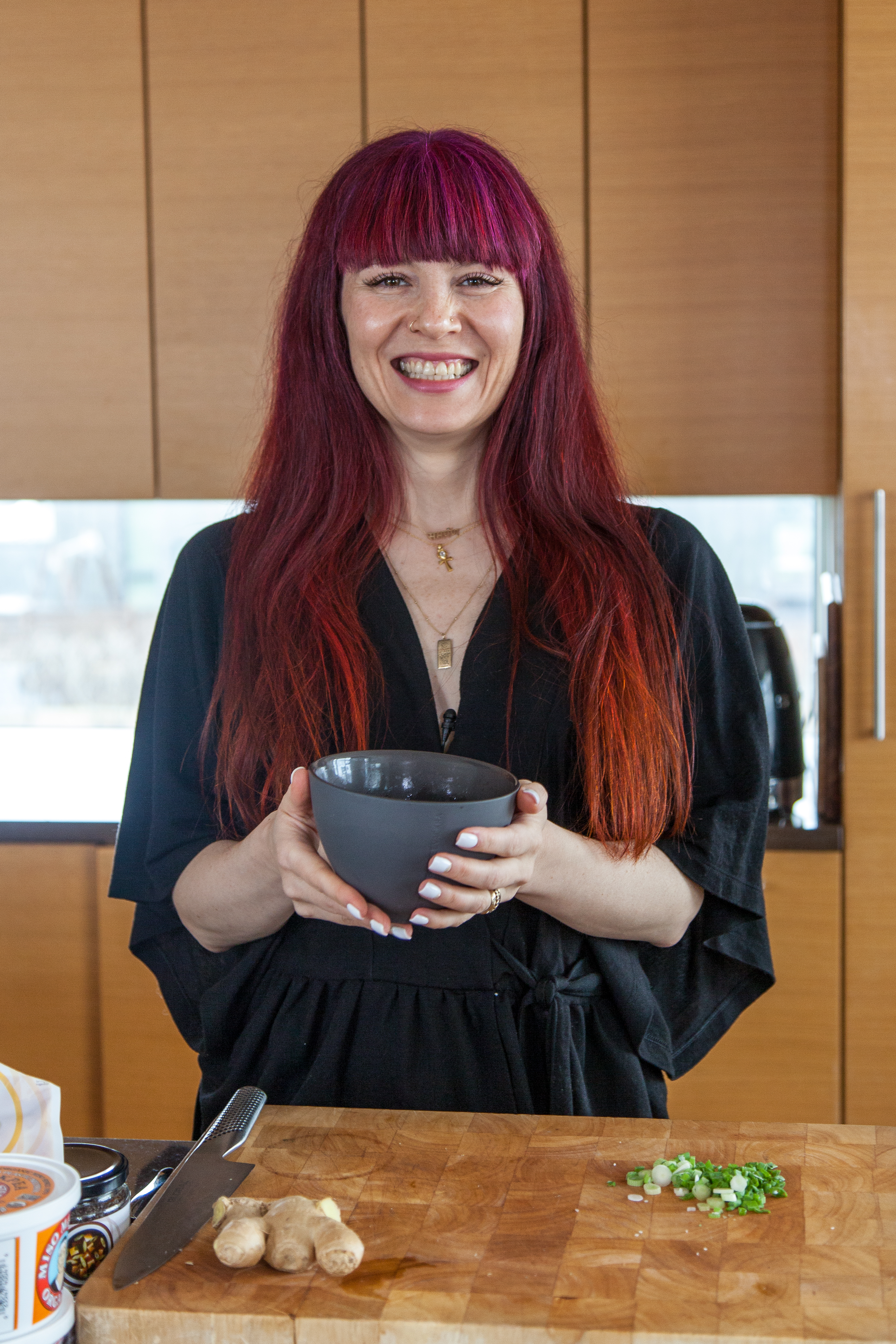 Portrait in kitchen